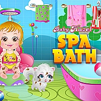 Baby Hazel Spa Bath Game Cover
