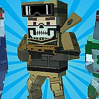 Blocky Shooting Arena 3D Pixel Game Cover
