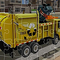Garbage Trucks Jigsaw cover