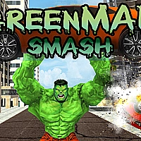 Green Man Smash Game Cover