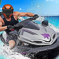 Jetsky Power Boat Water Racing Stunts Game Cover
