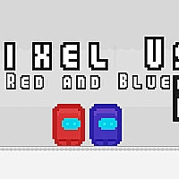 Pixel Us Red and Blue 2 Game Cover