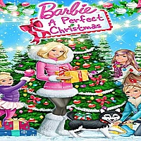 Barbie Christmas DressUp Game Cover