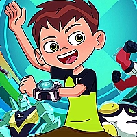 Ben 10 : Adventure Time Game Cover