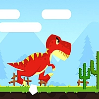 TRex Running Color Game Cover