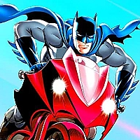 Batman Motorbike Racing Game Cover