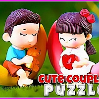 Cute Couples Puzzle Game Cover