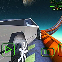 Cyber Truck Race Climb Game Cover