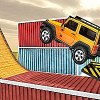 Impossible Tracks Jeep Stunt Driving Game Cover