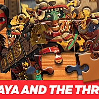 Maya and the Three Jigsaw Puzzle Game Cover