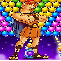 Play Hercules Bubble Shooters Game Cover