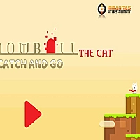 Snowball The Cat Catch and Go Game Cover