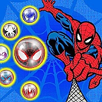 Spiderman Bubble Shoot Puzzle Game Cover