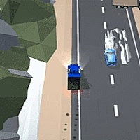 Truck And Police Game Cover