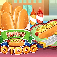 Yummy Hotdog Game Cover