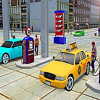 City Taxi Driving Simulator 2020 Game Cover