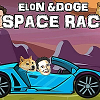 Elon Doge Space Race Game Cover