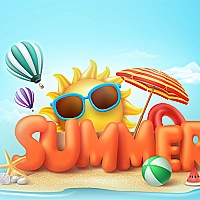 Happy Summer Jigsaw Puzzle Game Cover
