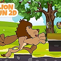 Lion Run 2D Game Cover