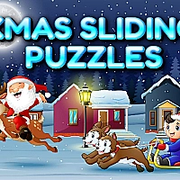 Xmas Sliding Puzzles Game Cover