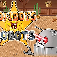 Cowboys vs Robots Game Cover