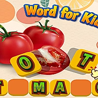 Fruits and Vegetables Word Game Cover