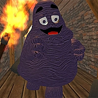 Grimace Shake Burn or Die  Game Cover