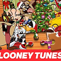 Looney Tunes Christmas Jigsaw Puzzle Game Cover