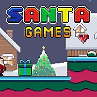 Santa games Game Cover