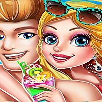 Swimming Pool Dress Up Game Cover