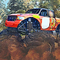 Truck Hill Dash Game Cover