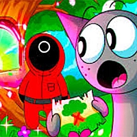 When Sprunki Meet Squid Game Cover