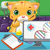 Cat Doctor Sim Game Cover