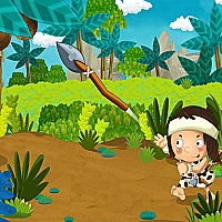 Caveman adventure Game Cover