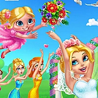 Flower Girl Wedding Day Game Cover