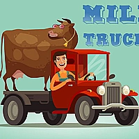 Milk Trucks Jigsaw Game Cover