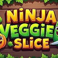 Ninja Veggie Slice Game Cover