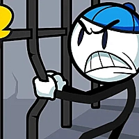  Stickman Prison Warriors  Game Cover