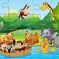 Animals Puzzle Game Cover