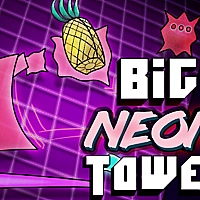 Big NEON Tower VS Tiny Square Game Cover