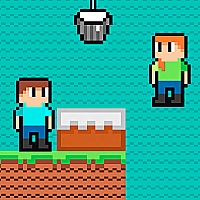 Brothers are making a cake Game Cover