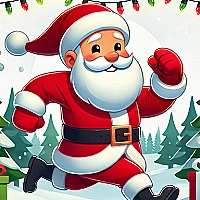 Santa Racing Game Cover