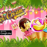 Summer Rose Cone Ice Cream  Game Cover