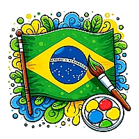 Brazil Coloring Adventure Game Cover