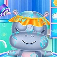 Hippo Baby Care Game Cover