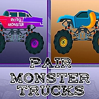 Monster Trucks Pair Game Cover