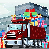 Snowy Trucks Hidden Game Cover