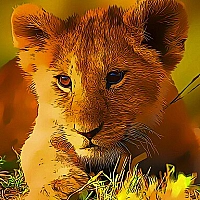 Wild Baby Animals Jigsaw Game Cover