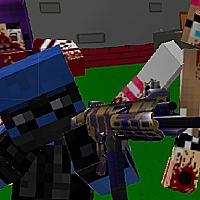 Blocky Combat Swat Zombie Apocalypse 2022 Game Cover