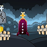 Halloween Scary Cemetery Escape Game Cover